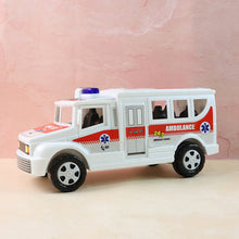 Funwoods Friction Powered Ambulance Toy For Kids (1 Pc)