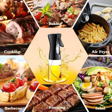 Plastic Oil Spray Bottle - Versatile Kitchen Gadgets (250 Ml Approx)