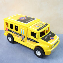 Funwoods Friction-powered School Bus Toy - (1 Pc)