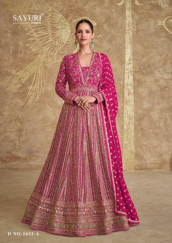 Royal Gold Anarkali Gown