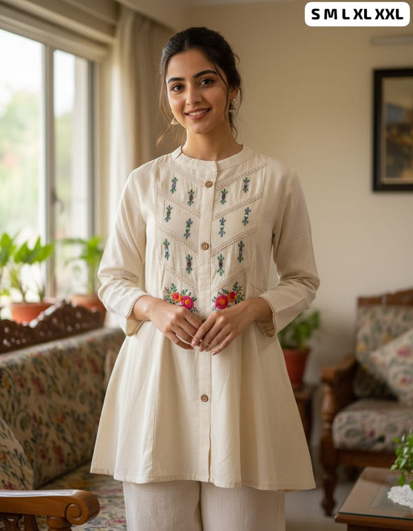 Khadi Cotton Short-Top