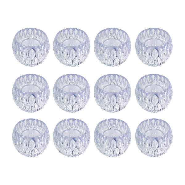 Set Of 12 Crystal Style Led Decorative Lamps  Candle