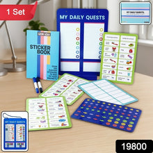 Magnetic Board Sticker Book  Activity Cards (1 Set)