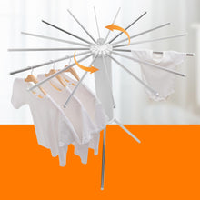 Foldable Rotary Clothes Drying Rack Stand (1 Pc)