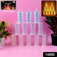 Smokeless Led Candles (12 Pc)