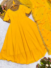 Heer Yellow Anarkali