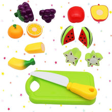 8037 Plastic Fruits N Veggies Exclusive Collection Of Realistic Sliceable Fruits
