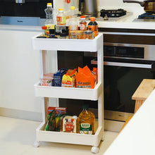 2326 Plastic Serving Trolley Kitchen Bar Cart For Bar Living Room