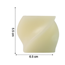Set Of 6 Led Flameless Decorative Candles  Square Shape Tealight Lamps
