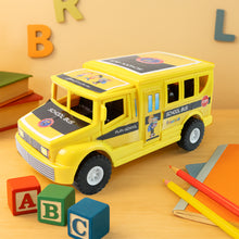 Funwoods Friction-powered School Bus Toy - (1 Pc)