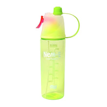 Plastic 2 In 1 Mist Spray Water Bottle (Multicolour  600 Ml  1 Pc)