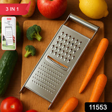 Apex Stainless Steel Grater  Slicer (3 In 1)