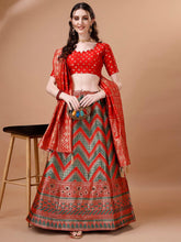 Lehenga Choli Banarsi Silk