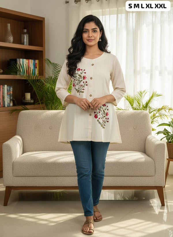 Khadi Cotton Short-Top