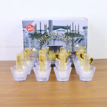 Decorative Cactus Shape Led Tealight Candles (12 Pc)