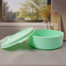 8717 4in1tiffin Box-lunch Box  3 Stainless Steel Containers 300 Ml Approx  Plastic Salad Container 200 Ml Approx Plastic Lid Box  Round Zip Bag  Leak Proof  Microwave Safefor Office College And School For Men Women