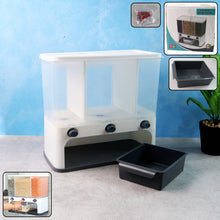 2550 Easy Flow Cereal Dispenser For Kitchen 3 In 1 Push Button Wall Mount Container