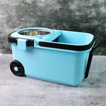 360 Spin Mop With Super Absorbent Microfiber Heads (1 Set)