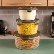 Food Storage Container - (3 Pc  Set)