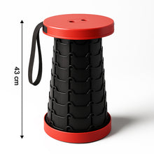 Adjustable Portable Telescopic Folding Stool (1 Pc)